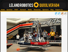 Tablet Screenshot of 604robotics.com